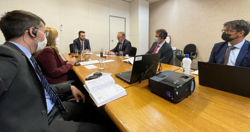 BMWK trifft sich mit ME, um den Arbeitsplan 2021-2022 zu besprechen. © GPQI-GIZ