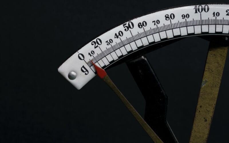 Messgerät mit Winkelanzeige